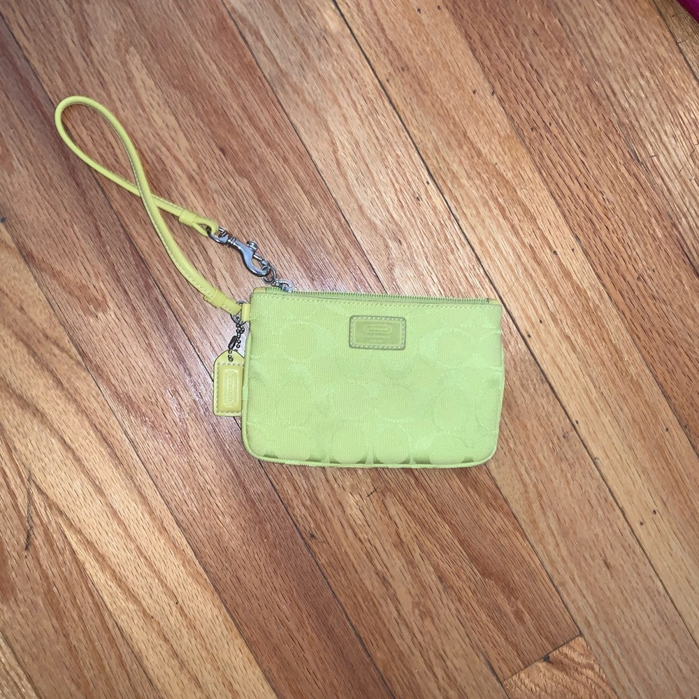 Coach wristlet
